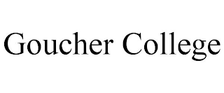 GOUCHER COLLEGE