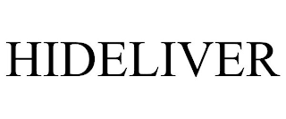 HIDELIVER