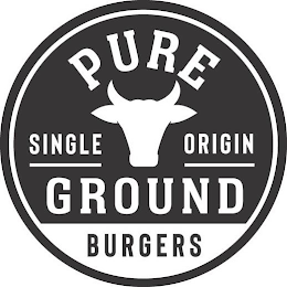 PURE GROUND SINGLE ORIGIN BURGERS