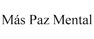 MÁS PAZ MENTAL