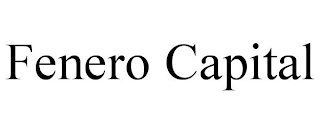 FENERO CAPITAL