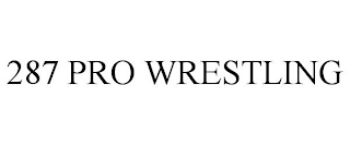 287 PRO WRESTLING