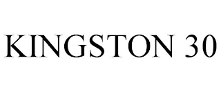 KINGSTON 30