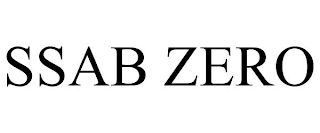 SSAB ZERO