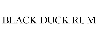 BLACK DUCK RUM