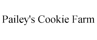 PAILEY'S COOKIE FARM