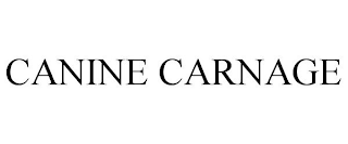 CANINE CARNAGE