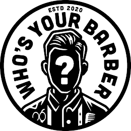 ESTD 2020 WHO'S YOUR BARBER ?
