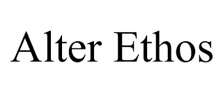 ALTER ETHOS