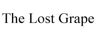 THE LOST GRAPE