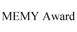 MEMY AWARD