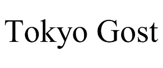 TOKYO GOST