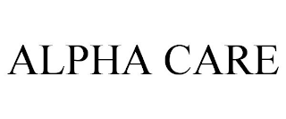 ALPHA CARE