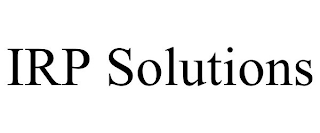 IRP SOLUTIONS