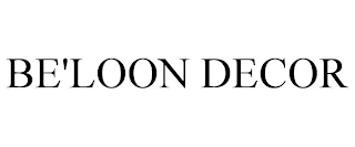 BE'LOON DECOR