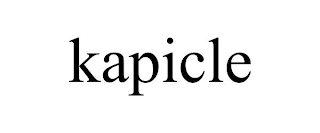 KAPICLE