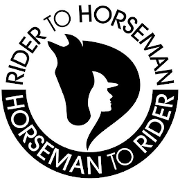 RIDER TO HORSEMAN HORSEMAN TO RIDER