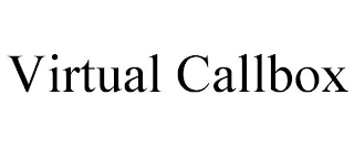 VIRTUAL CALLBOX
