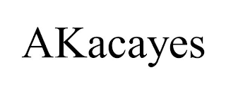 AKACAYES