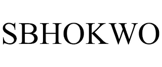 SBHOKWO