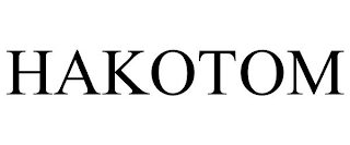 HAKOTOM