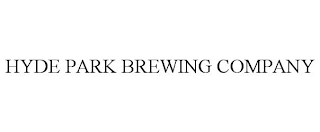 HYDE PARK BREWING COMPANY