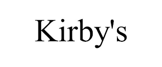 KIRBY'S