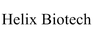 HELIX BIOTECH