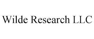 WILDE RESEARCH LLC