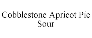 COBBLESTONE APRICOT PIE SOUR