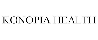 KONOPIA HEALTH