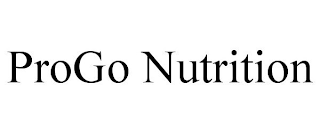 PROGO NUTRITION