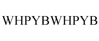 WHPYBWHPYB