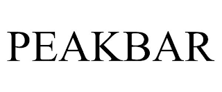 PEAKBAR