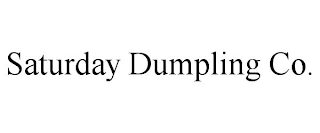 SATURDAY DUMPLING CO.