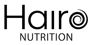 HAIRO NUTRITION