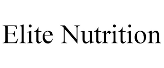 ELITE NUTRITION