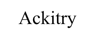 ACKITRY