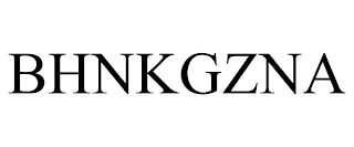 BHNKGZNA