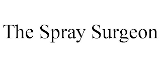 THE SPRAY SURGEON