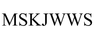 MSKJWWS