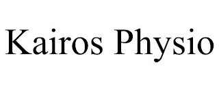 KAIROS PHYSIO