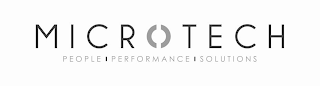 MICROTECH PEOPLE PERFORMANCE SOLUTIONS