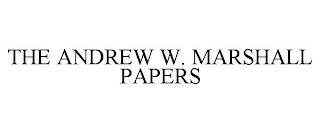 THE ANDREW W. MARSHALL PAPERS