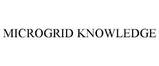 MICROGRID KNOWLEDGE