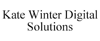 KATE WINTER DIGITAL SOLUTIONS