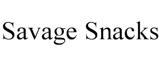 SAVAGE SNACKS