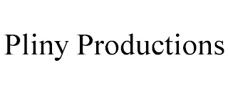 PLINY PRODUCTIONS