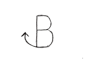 B