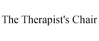 THE THERAPIST'S CHAIR